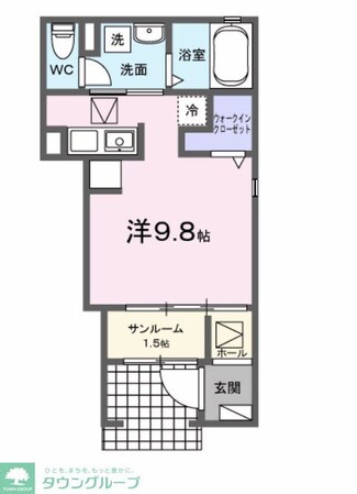レガシィ フォレストの物件間取画像